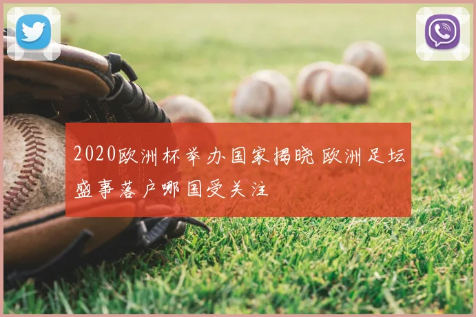 2020欧洲杯举办国家揭晓 欧洲足坛盛事落户哪国受关注