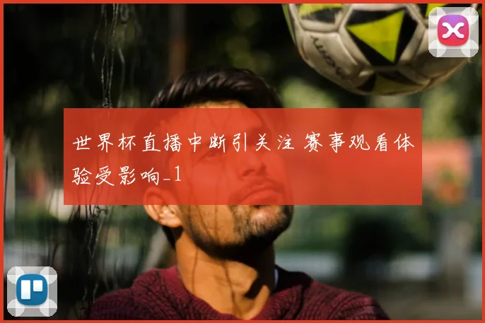 世界杯直播中断引关注 赛事观看体验受影响_1